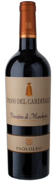 Primitivo di Manduria  Passo del Cardinale  DOP  Paolo Leo  Italy